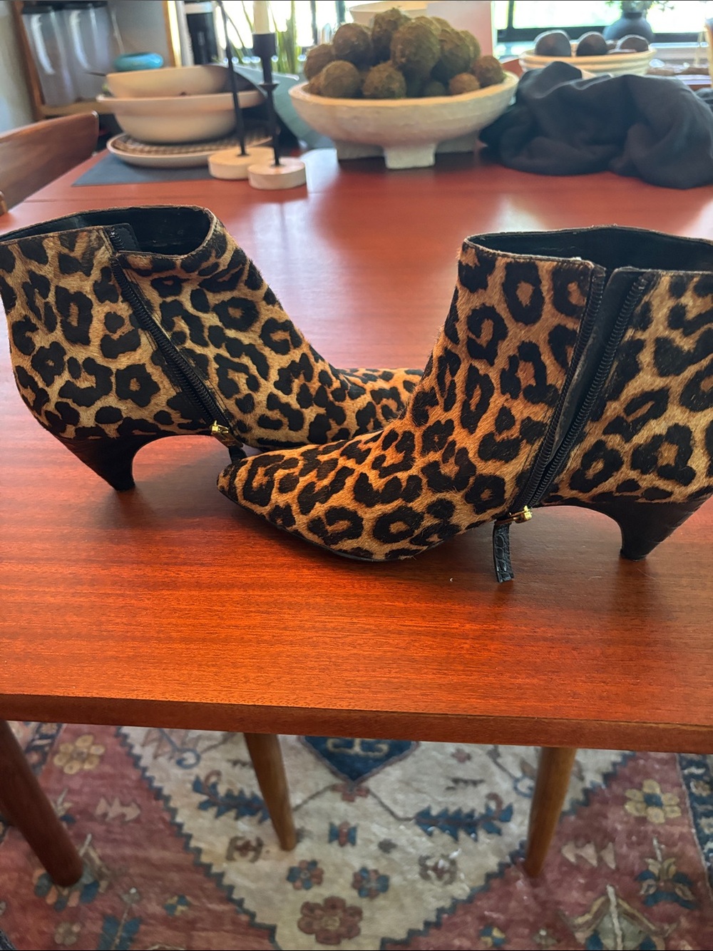 Sam Edelman leopard booties - Picture 2 of 5